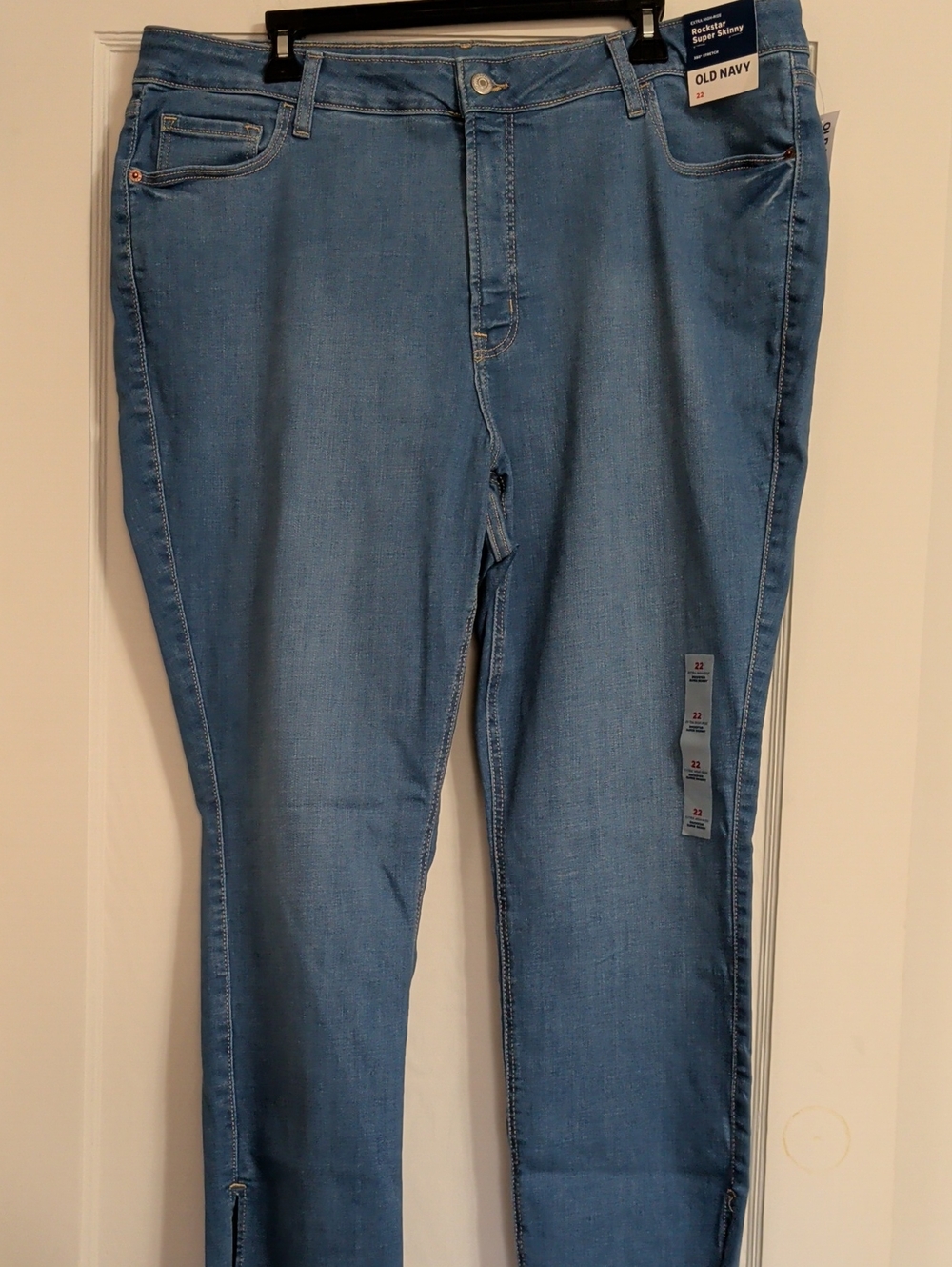 Old Navy Rockstar Super Skinny Women’s Size 22 Extra High Rise Jeans